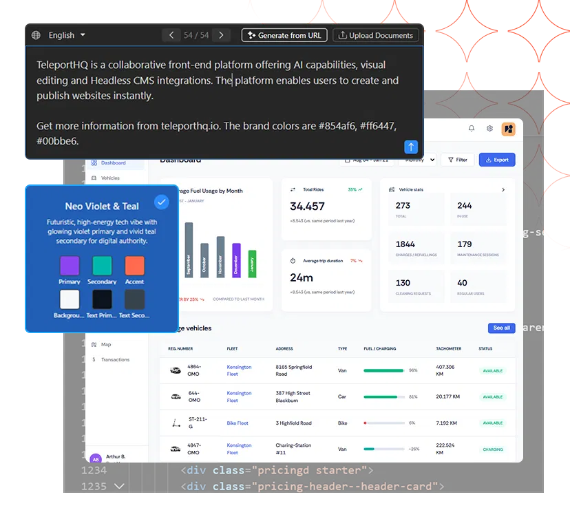 How to create a UI from a prompt image